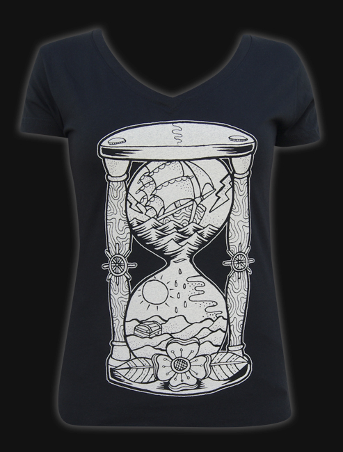 Hour Glass - Womens V Neck